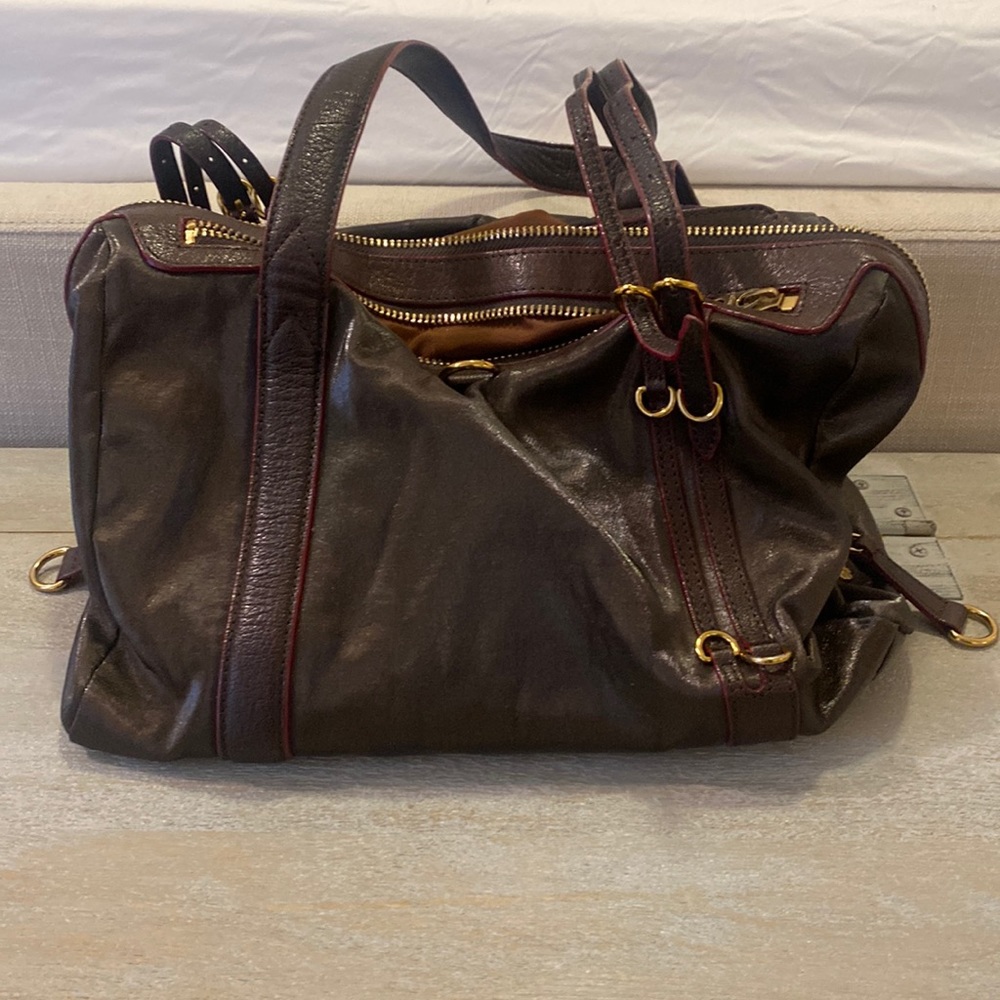 MZ Wallace brown purse